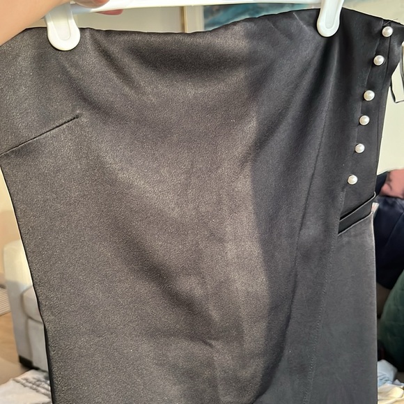 CAMILLA AND MARC TIMELESS STRAPLESS BLACK JUMPSUIT - Picture 6 of 7